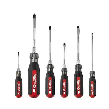 Milwaukee Tool 6-Pc Cushion Grip Screwdriver Set ML48-22-2886